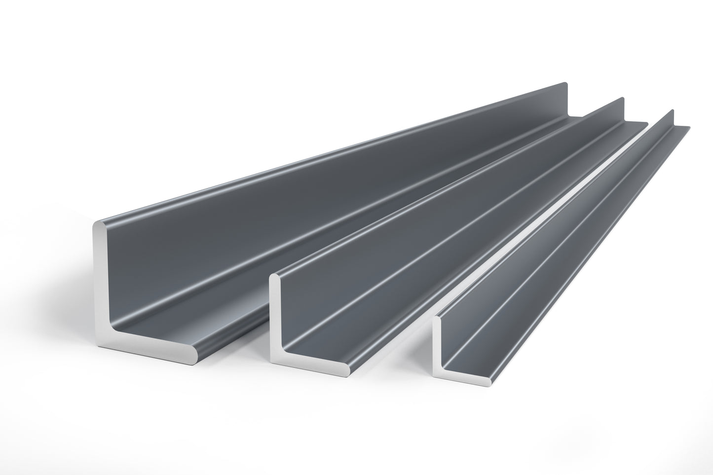 2” x 2” x 1/4” Steel Angle Iron Brace A36 Hot Rolled Carbon Steel Lintel 0.25” Bracket Heavy Duty Metal Trim for Fabrication
