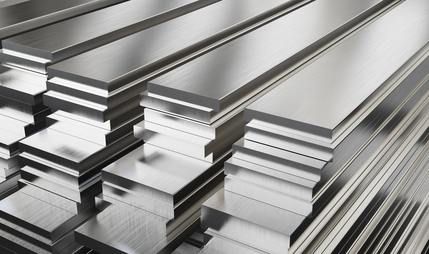 Stainless Steel Flat bar 1 3/16" x 13" x 16Ga Grade T304