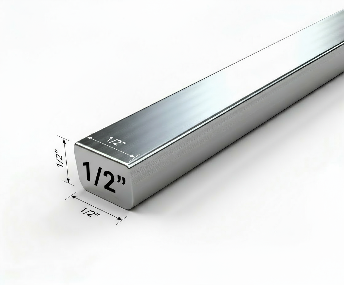 1/2” square bar