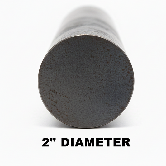 2 inch bare carbon hot rolled A36 steel rod