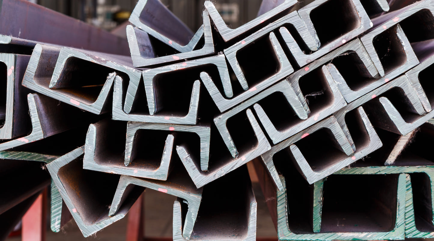 2" x 1" x 1/8" A36 Carbon Steel C-Bar Channel