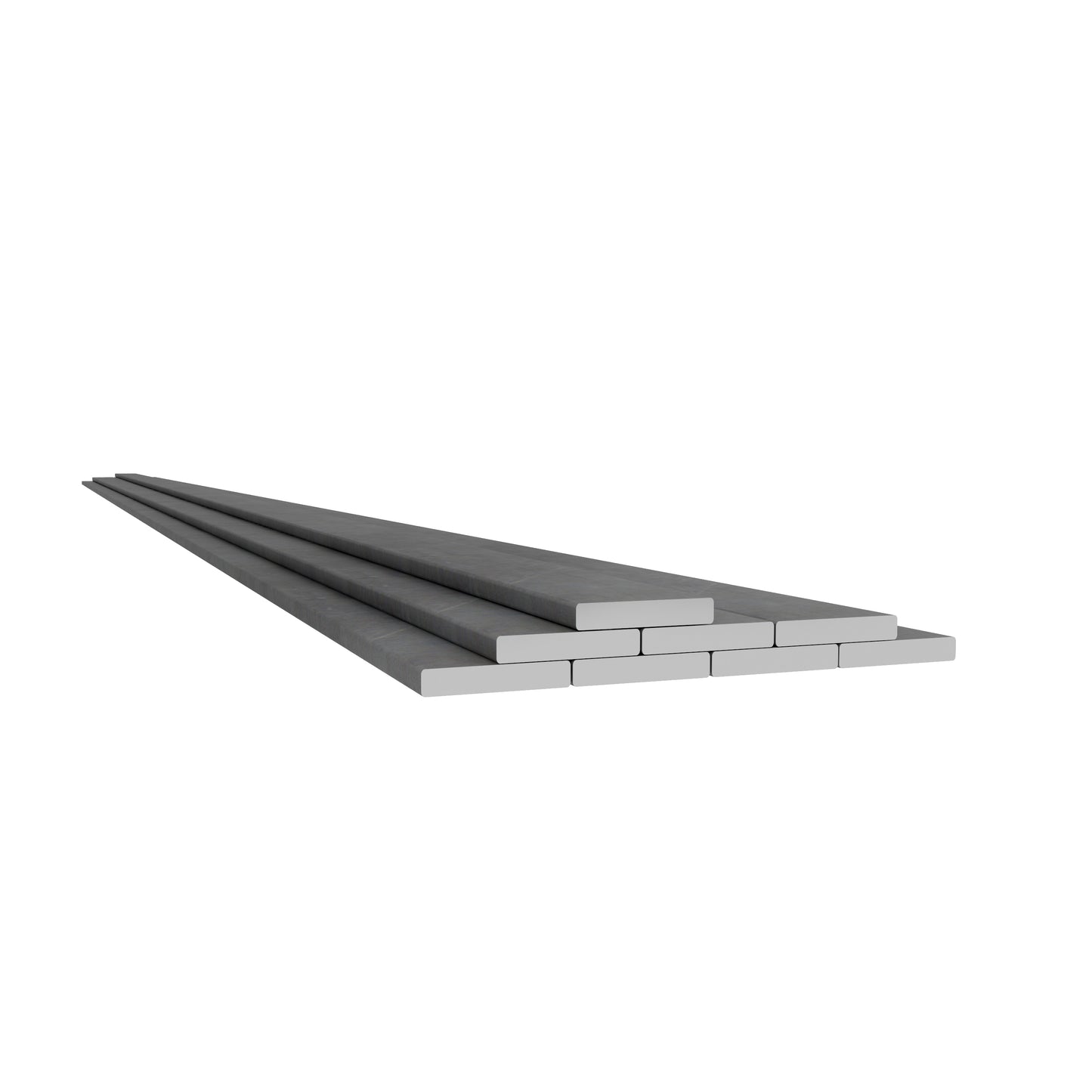 Stack of flat bar strip plate