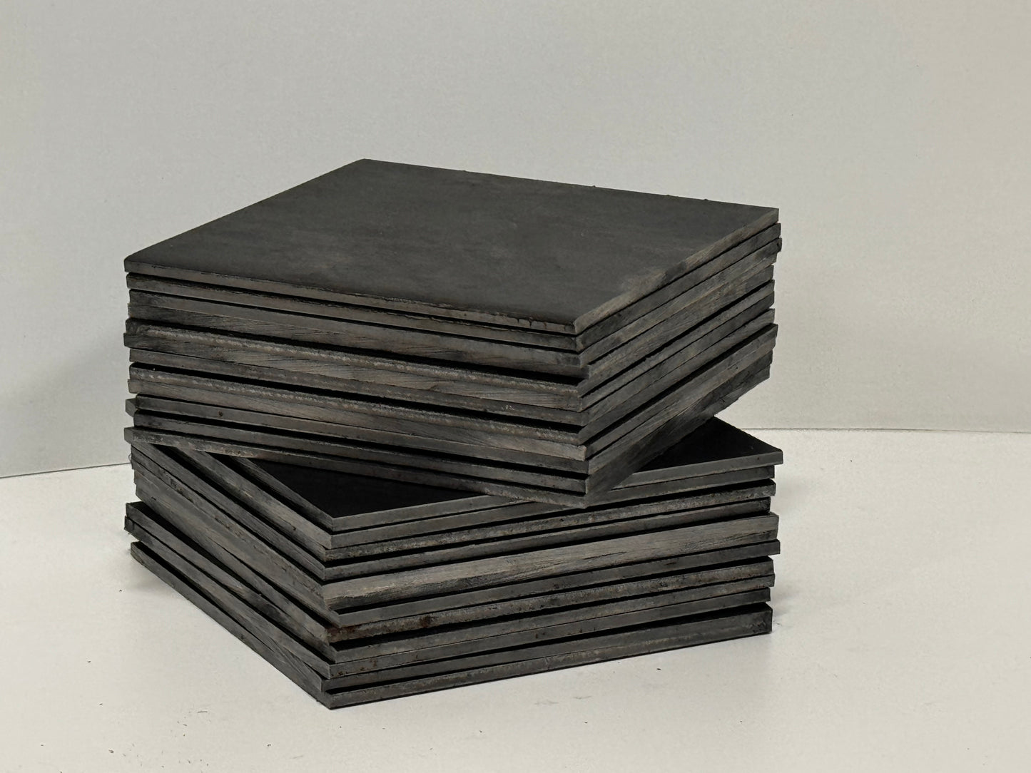 2" x 2" Steel Shim Plates - A36 Hot Rolled Steel - Weld Test Practice Coupons - Wedge Tool - 1/8” - 1/4” - 5/16” - 3/8” - 1/2” - 3/4”