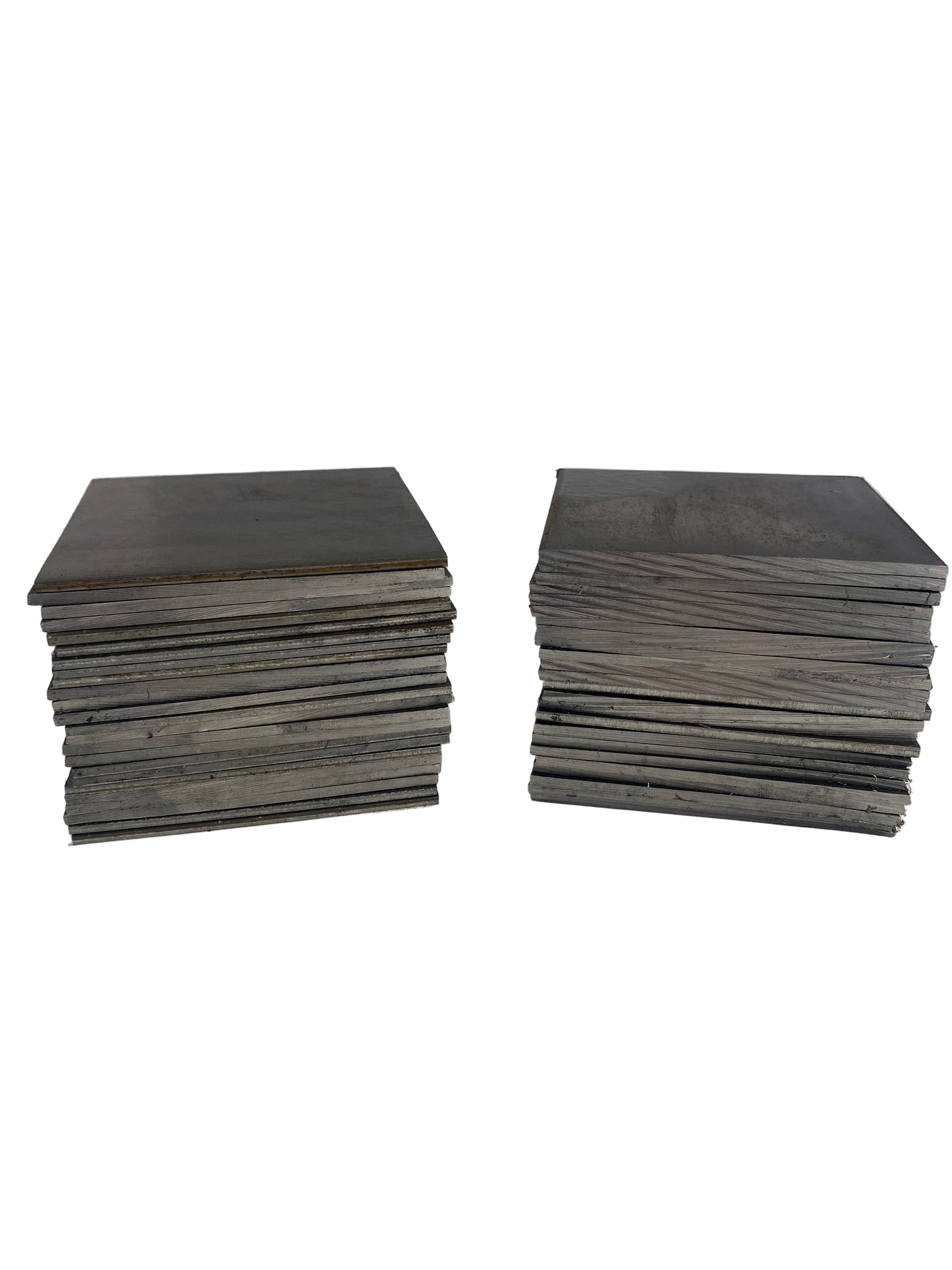 6" x 6" x 1/4" Steel Base Plates - Welding Practice - A36 Hot Rolled 0.25” Shim Plate Sheet - Heavy Duty Steel for Fabrication - Bulk Discount Value Packs