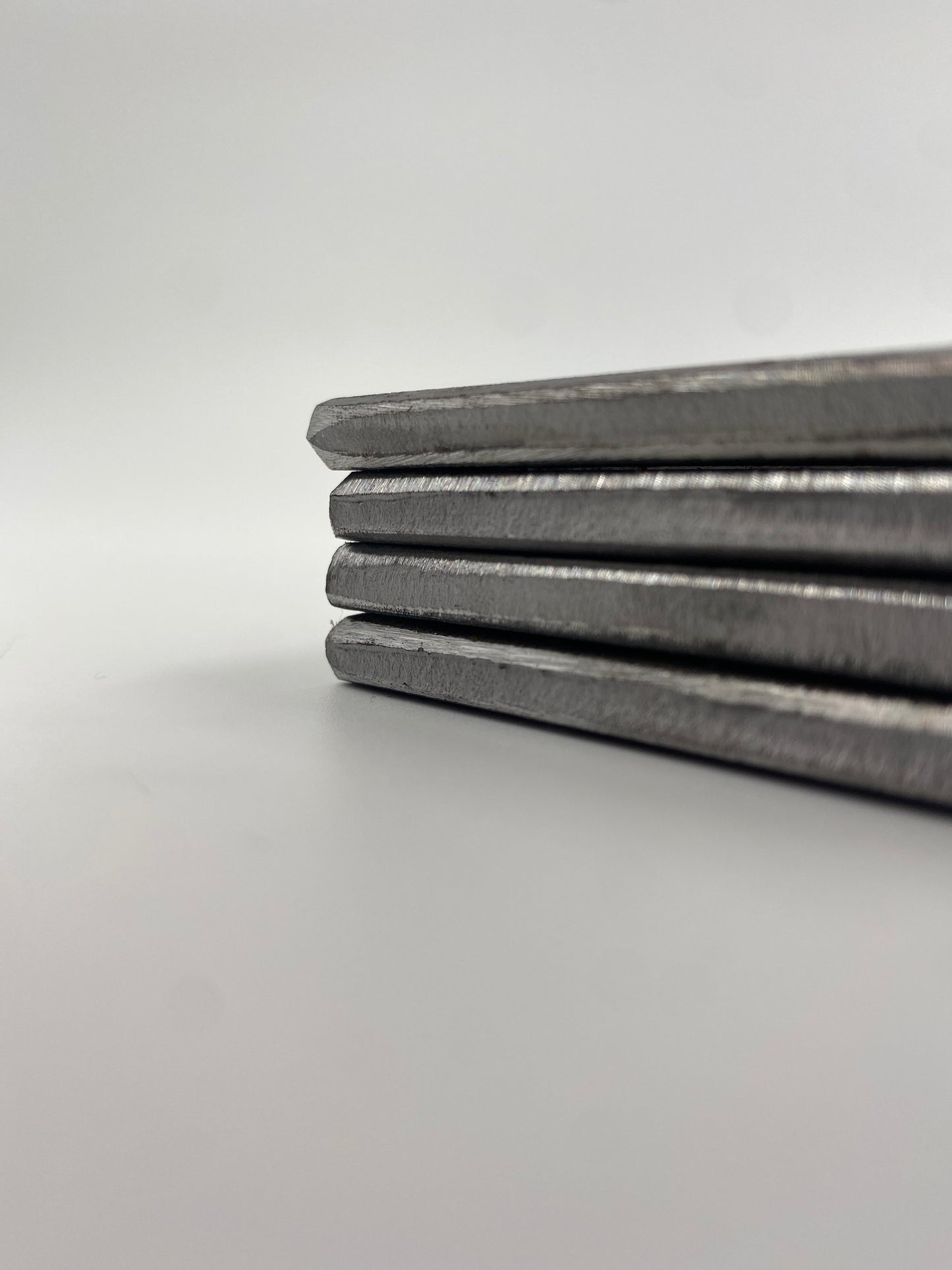 2" x 2" Steel Shim Plates - A36 Hot Rolled Steel - Weld Test Practice Coupons - Wedge Tool - 1/8” - 1/4” - 5/16” - 3/8” - 1/2” - 3/4”
