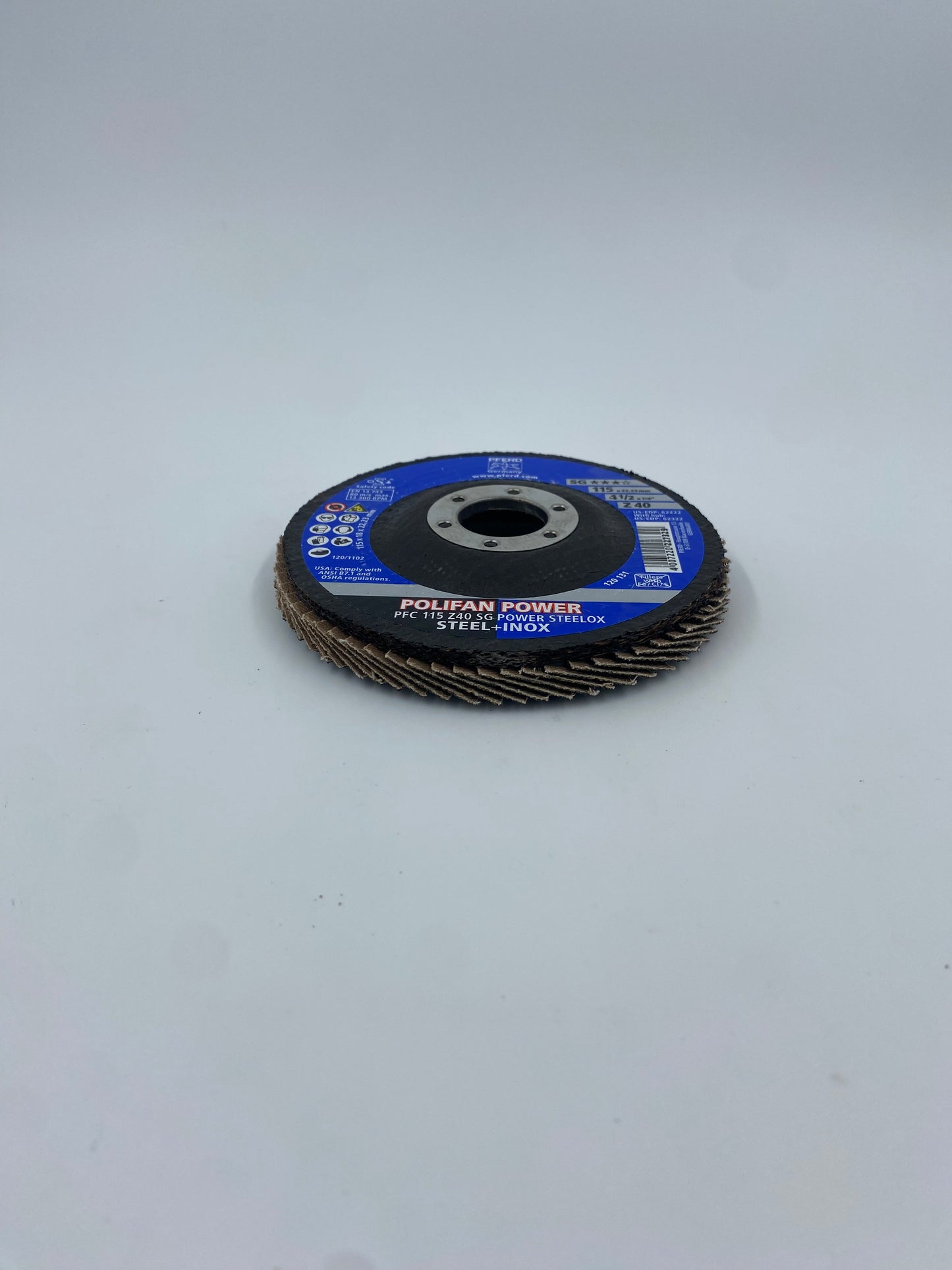 Sandpaper Flap Discs Steelox Polifan