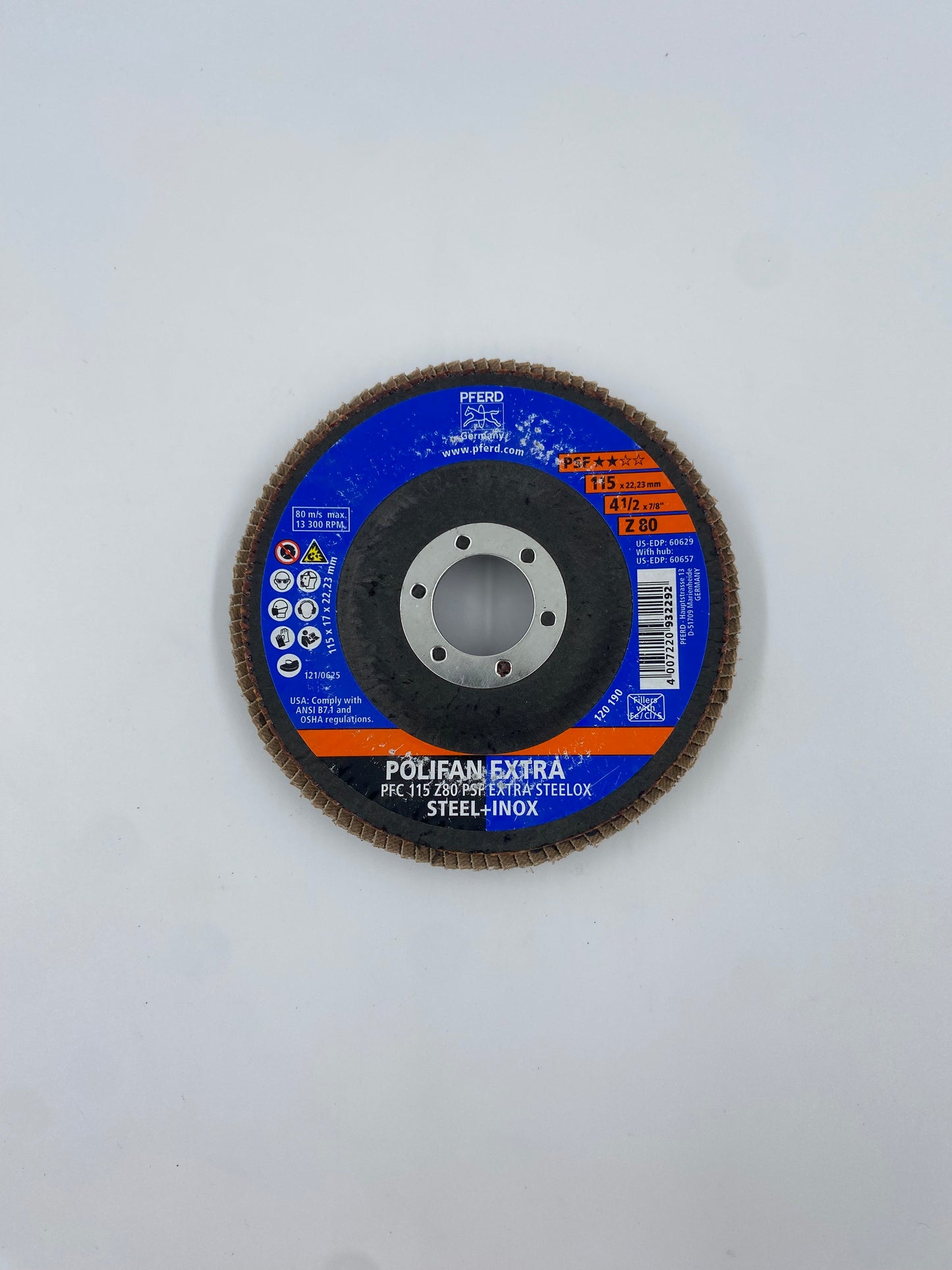 Sandpaper Flap Discs Steelox Polifan