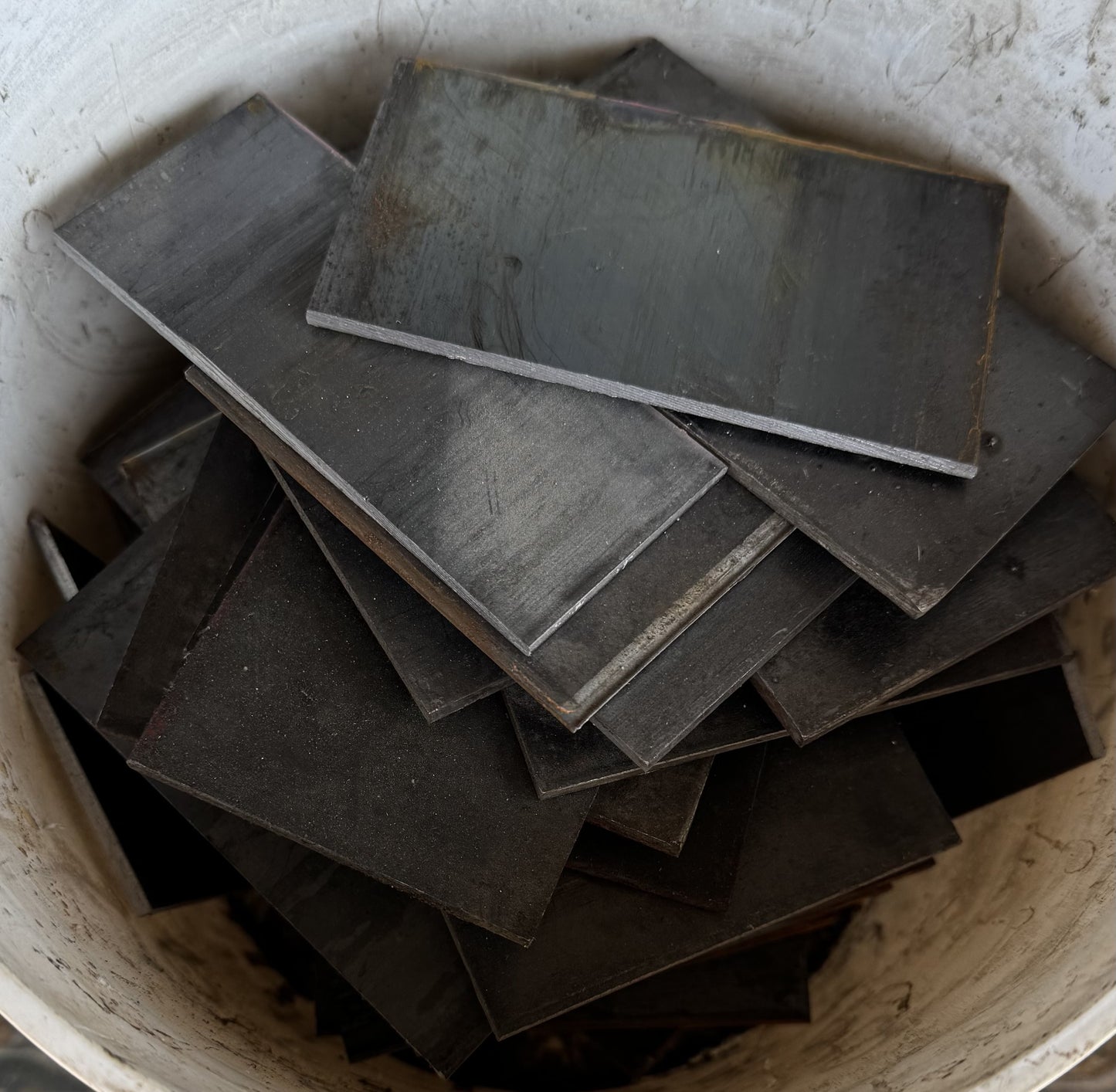 Welding Practice Coupons - 10lbs of assorted shapes & sizes - Grade A36 Hot Rolled Steel - Weld Kit