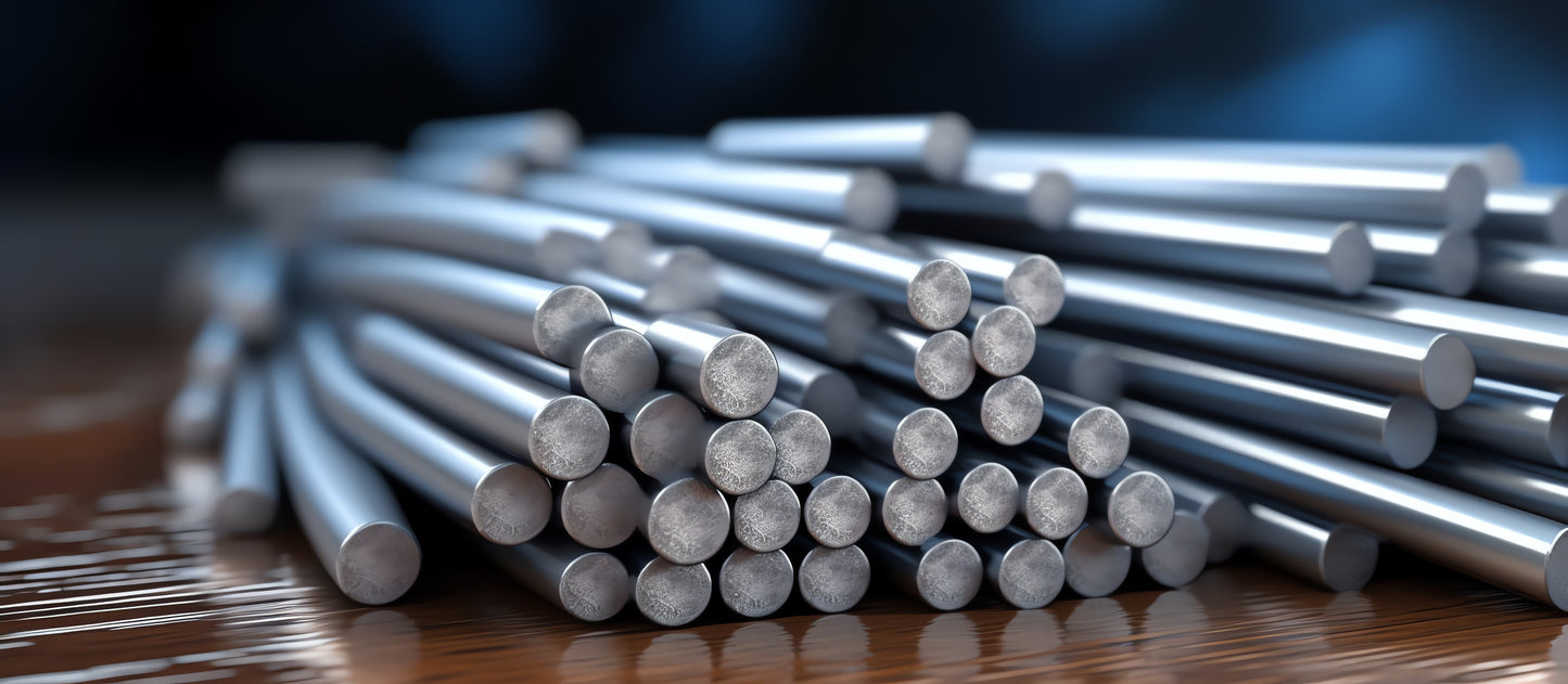 11/16” Cold Rolled Round Steel Rod - Grade 1018 Round Bar - 0.6875” Steel Shaft - Dowel Rod - Metal Stake - Solid Steel Round Rod