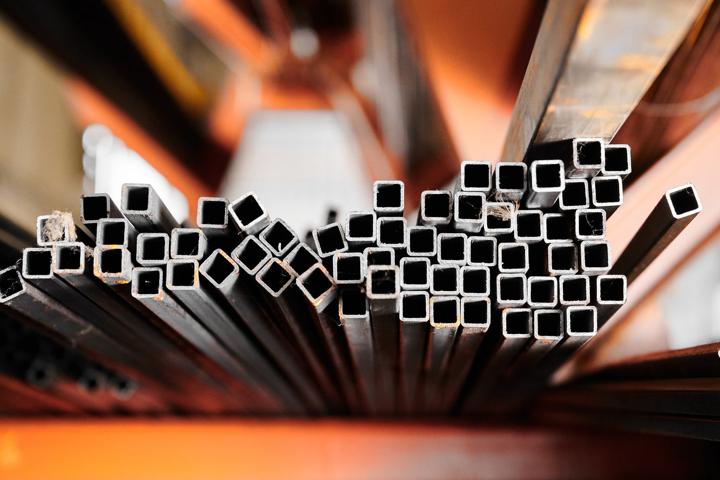 1" x 1"x 16ga Square Tube Steel - A500 Hot Rolled - HSS Tube - Square Pipe - 0.063” Hollow Square Rod