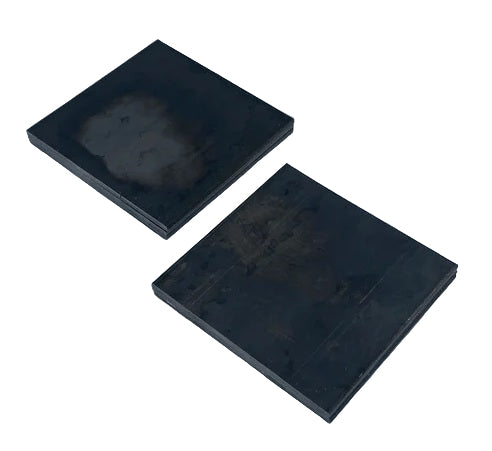 6" x 6" x 1/4" Steel Base Plates - Welding Practice - A36 Hot Rolled 0.25” Shim Plate Sheet - Heavy Duty Steel for Fabrication - Bulk Discount Value Packs