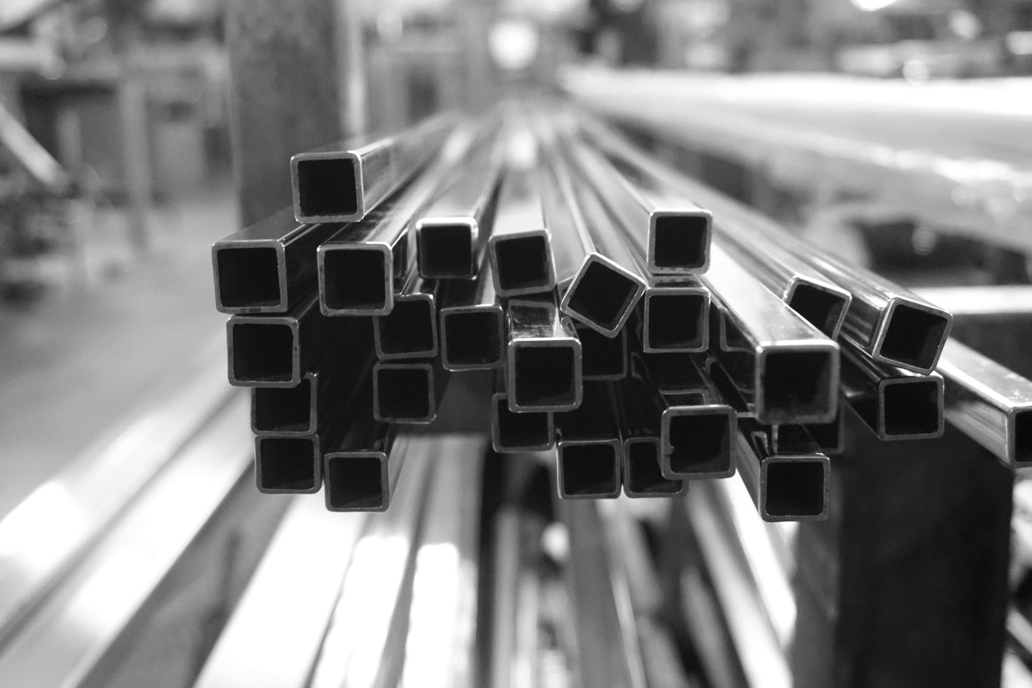 1" x 1"x 16ga Square Tube Steel - A500 Hot Rolled - HSS Tube - Square Pipe - 0.063” Hollow Square Rod