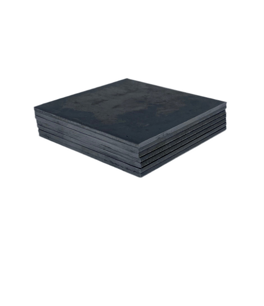 4” x 4” Steel Shim Plate A36 Hot Rolled Carbon Steel Metal Plates Welding Test Practice Coupons Base Plate - 1/8” - 3/16” -  1/4” - 5/16” - 3/8” - 1/2” - 5/8” - 3/4” - 1” - Select Thickness