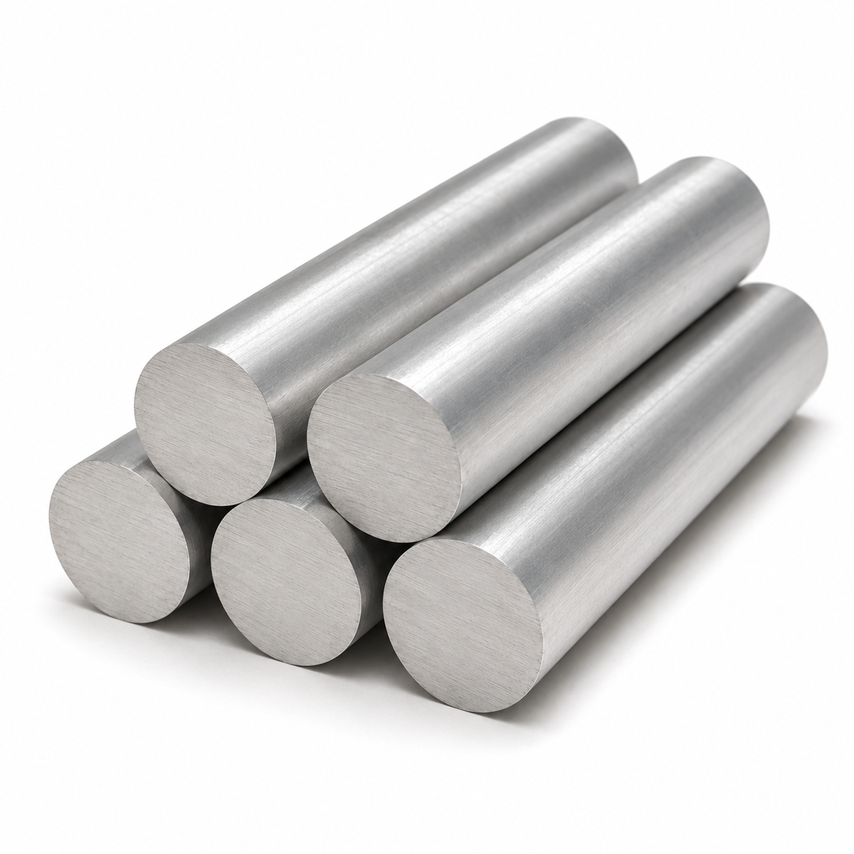 2" Solid Aluminum Round Rod 6061 Solid Rod Metal Shaft, Round Stock Pole, Aluminum Alloy Bar