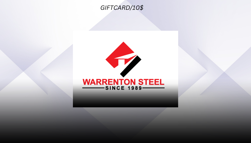 Warrenton Steel Gift Card – Warrenton Steel Shop