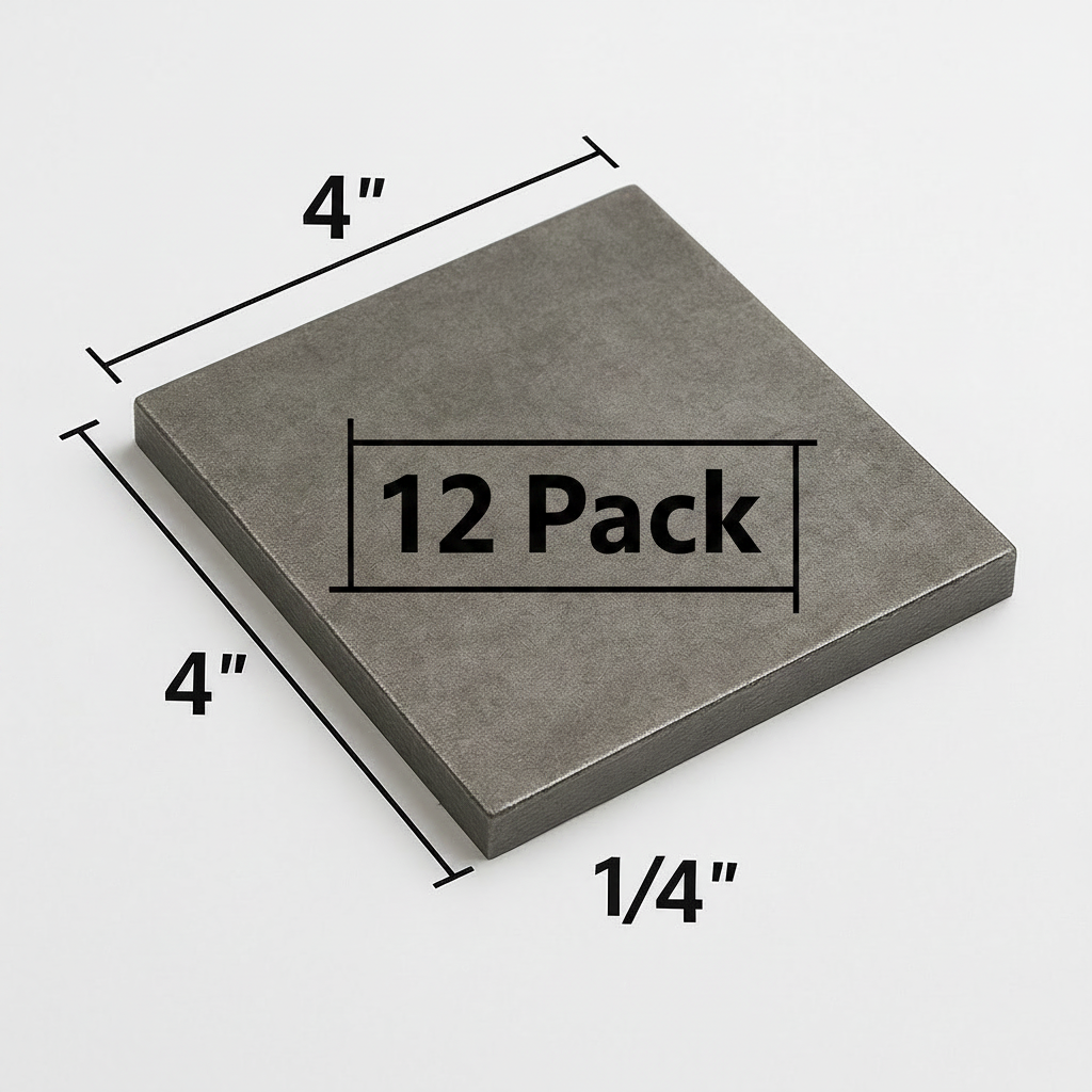 12 pack of steel plates