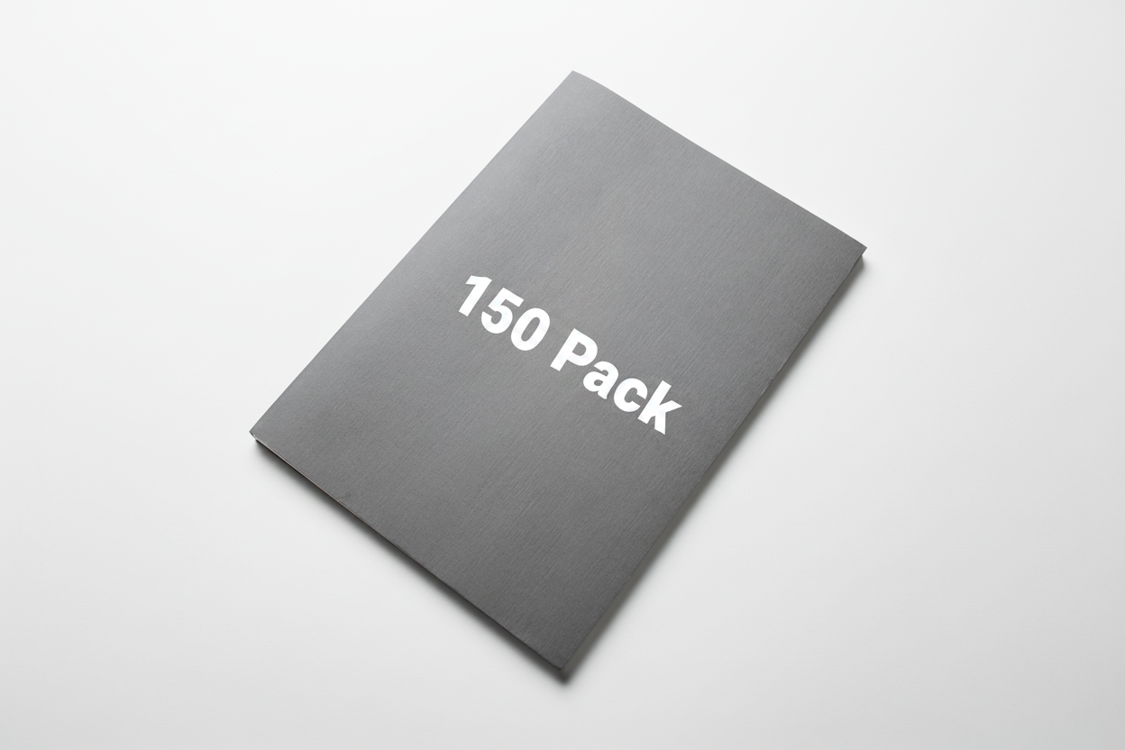 150 pack of steel rectangle shims welding practice coupons