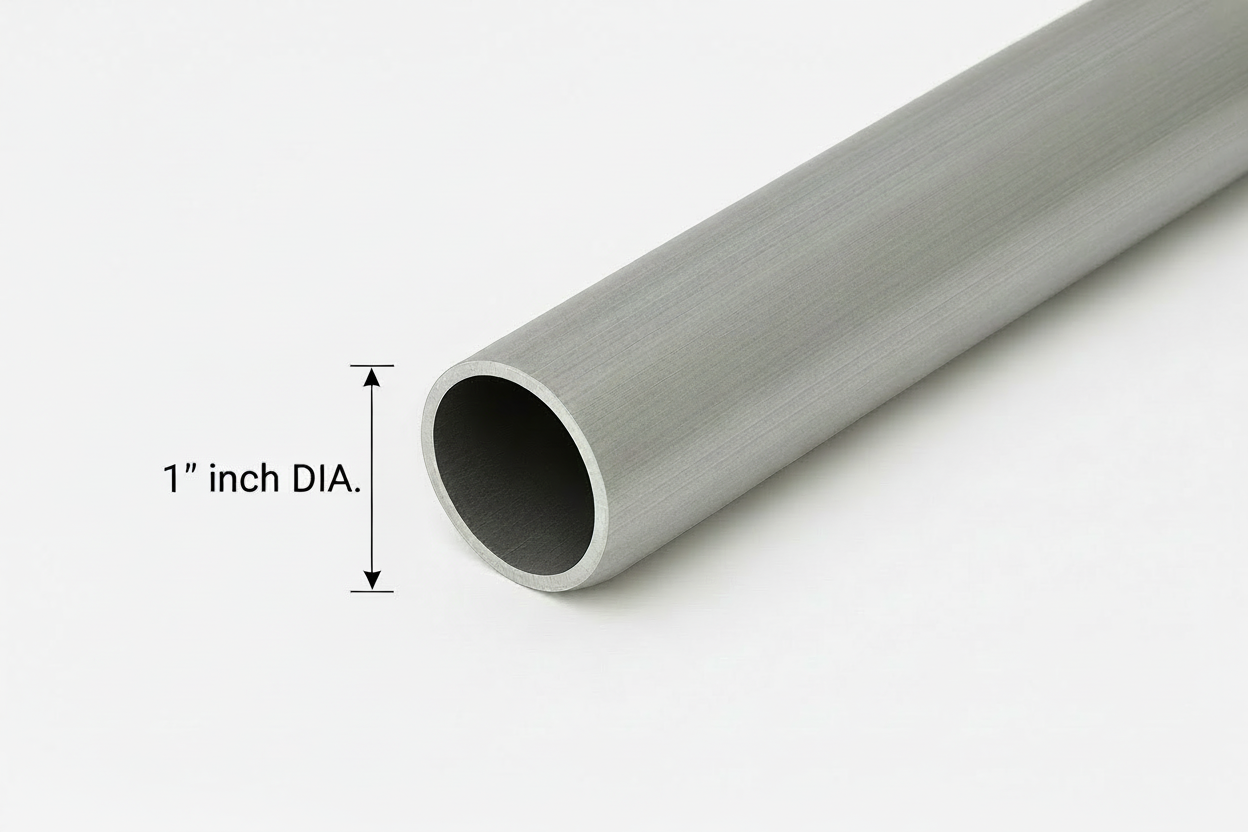 1 inch schedule 40 aluminum pipe