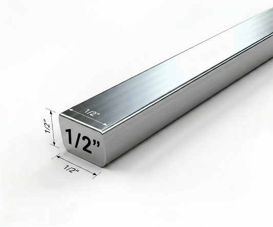 1/2” square bar