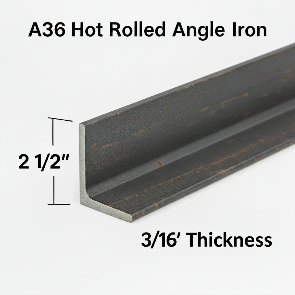 2 1/2 x 2 1/2 x 3/16“ angle