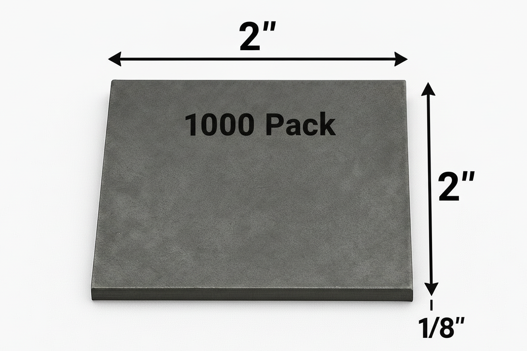 2“ x 2“ x 1/8“ steel square