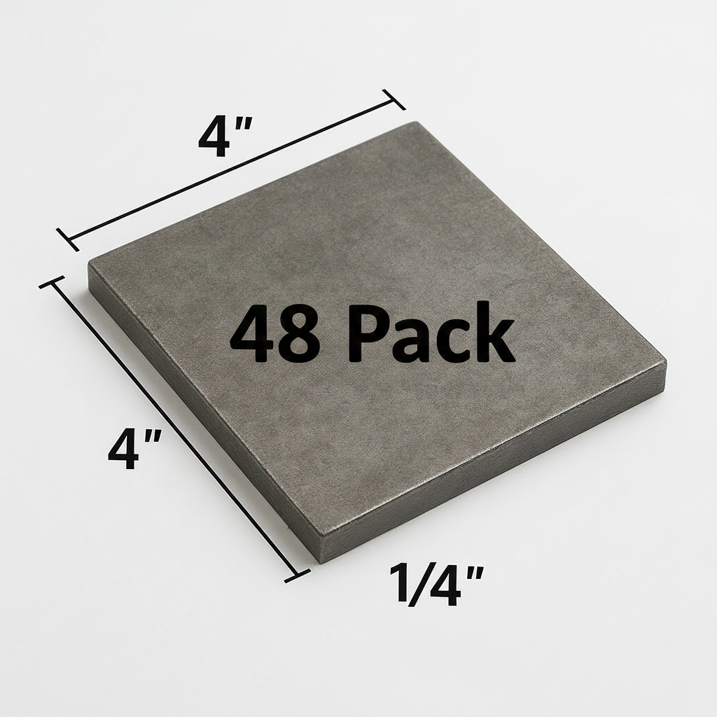 48 Pack of steel shims.