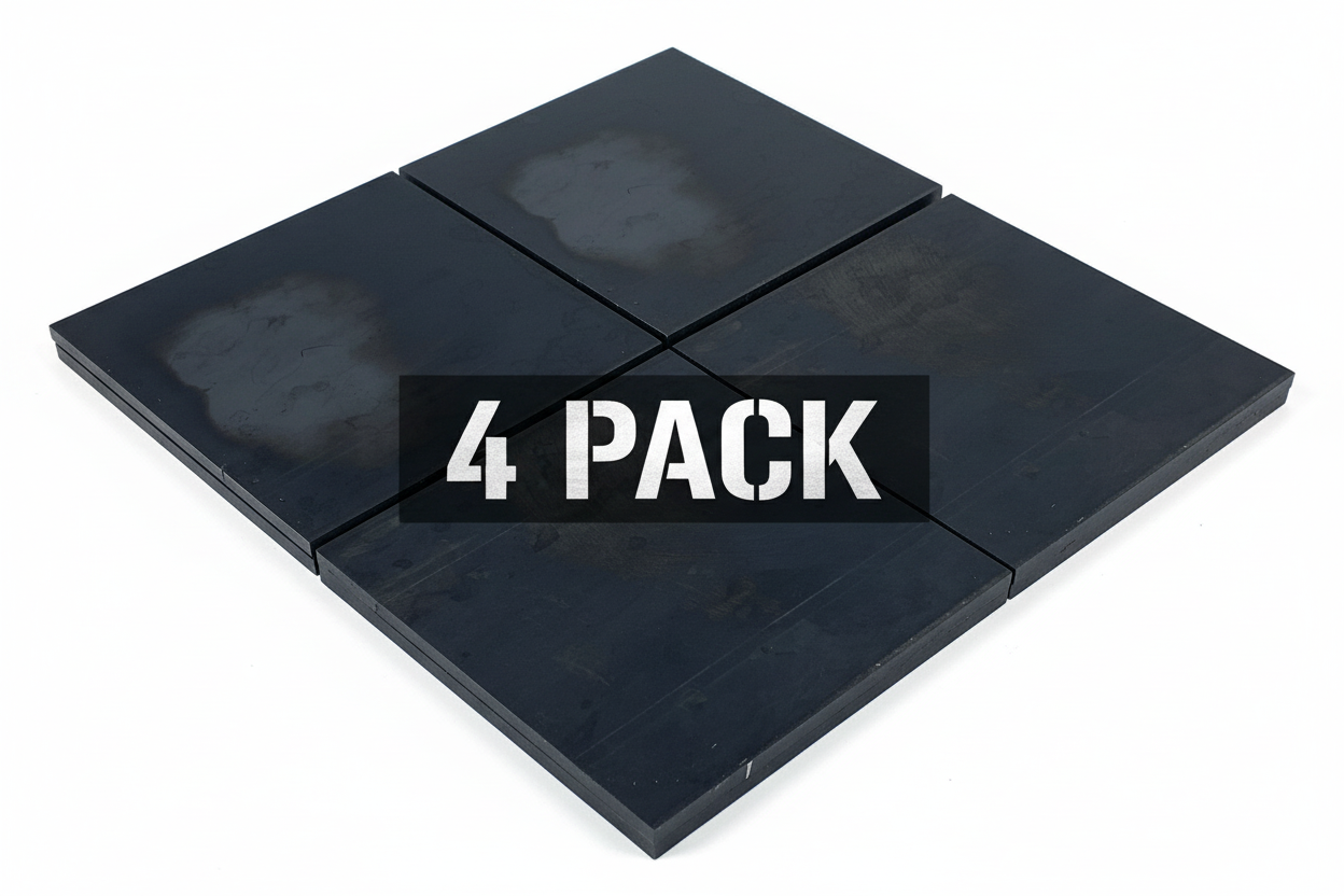 4 steel squares 