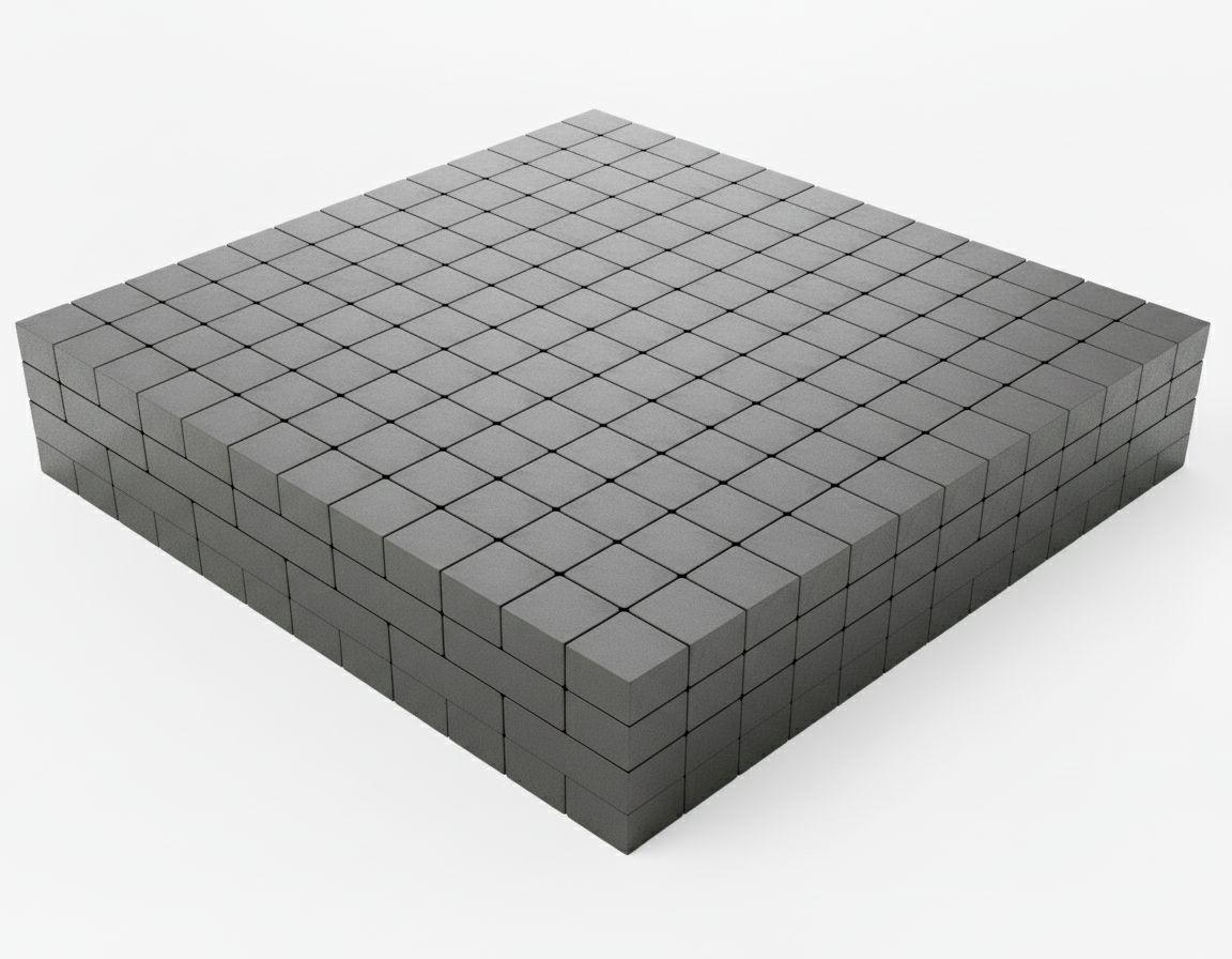 500 pack of Thick steel plates