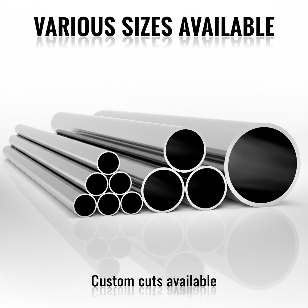 2" Schedule 40 Steel Pipe – A500 Carbon Steel - Round Tube - Metal Welding Practice - Two Inch Hollow Round Bar - Handrail for Fabricators - Ordered by the Inch