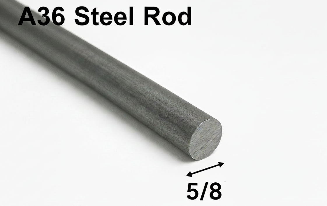 5/8” steel rod a36