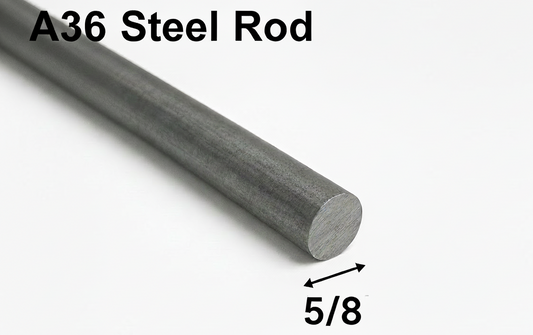 5/8” steel rod a36