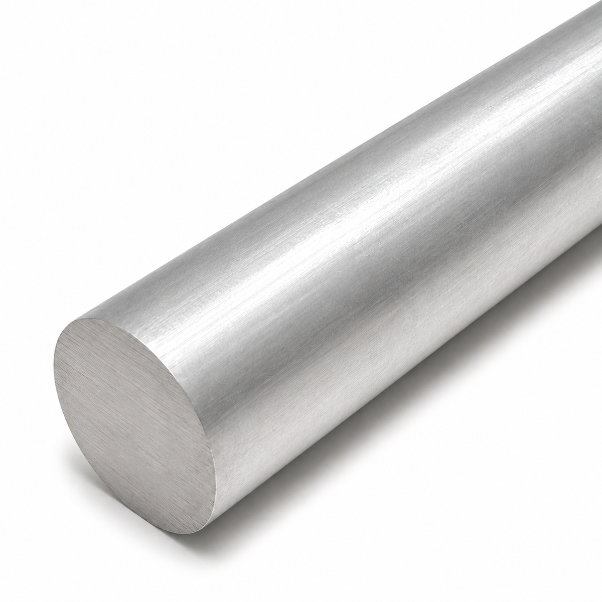 2" Solid Aluminum Round Rod 6061 Solid Rod Metal Shaft, Round Stock Pole, Aluminum Alloy Bar