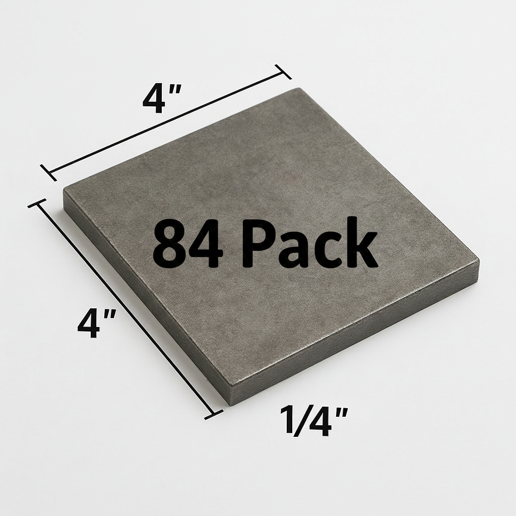84 pack of steel shims