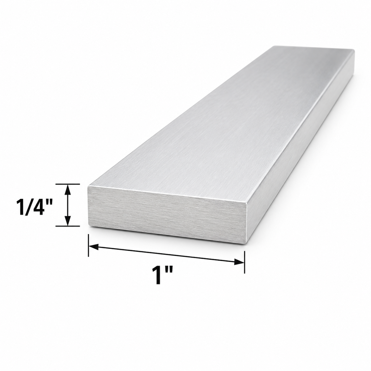 1/4" x 1" Aluminum Flat Bar 6061 Strip Plate 0.25” x 1” Aluminum Metal Strip Plate Welding Test Practice Coupons