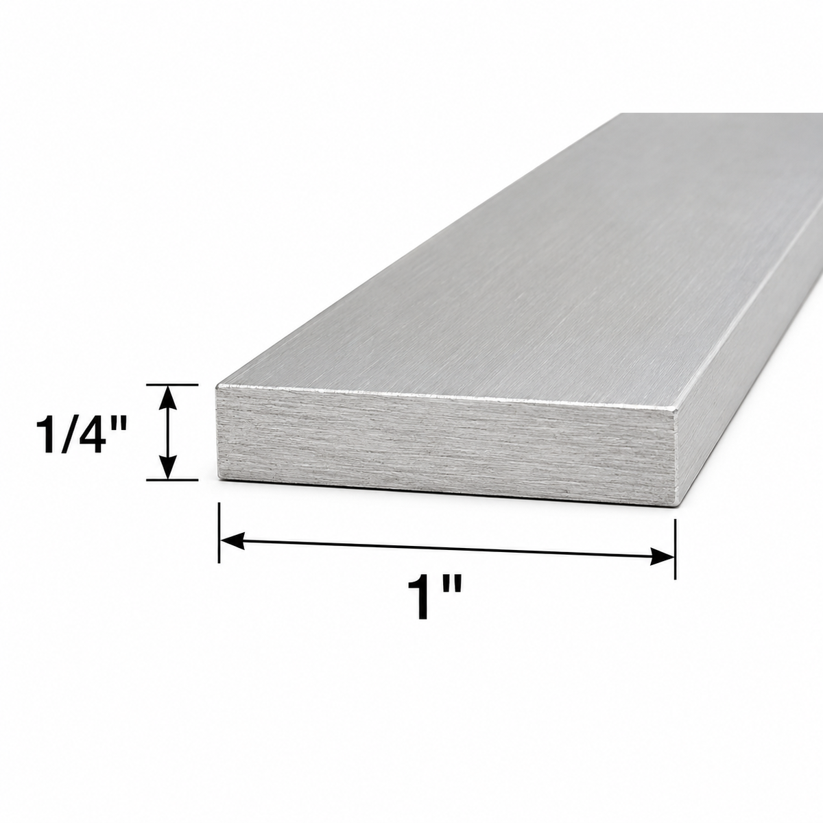 1/4" x 1" Aluminum Flat Bar 6061 Strip Plate 0.25” x 1” Aluminum Metal Strip Plate Welding Test Practice Coupons