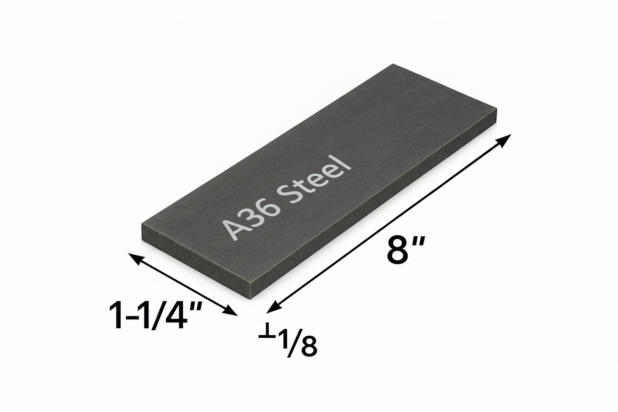 A36 Steel rectangle
