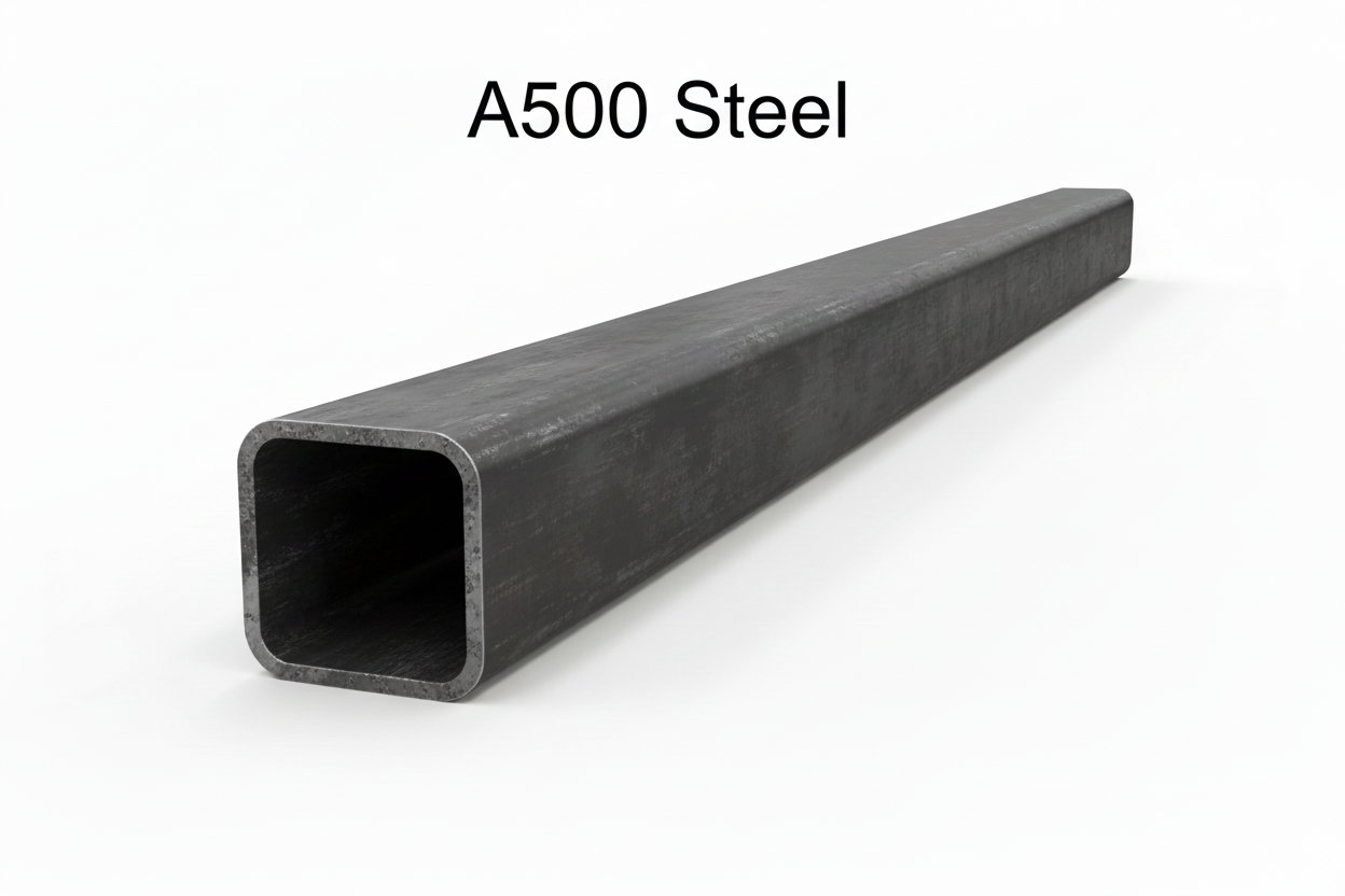 A 500 square steel tube