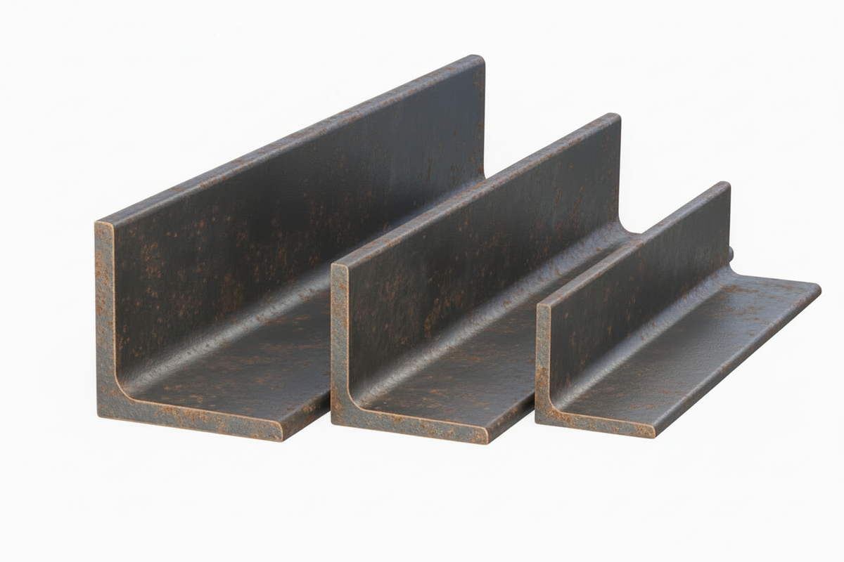 Iron Ishape 1/2” x 1/2” x 11ga Steel Angle Iron A36 Hot Rolled Carbon Steel L- Bra ...