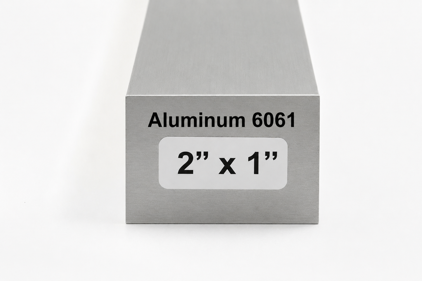 Aluminum bar 6061 2“ x 1“