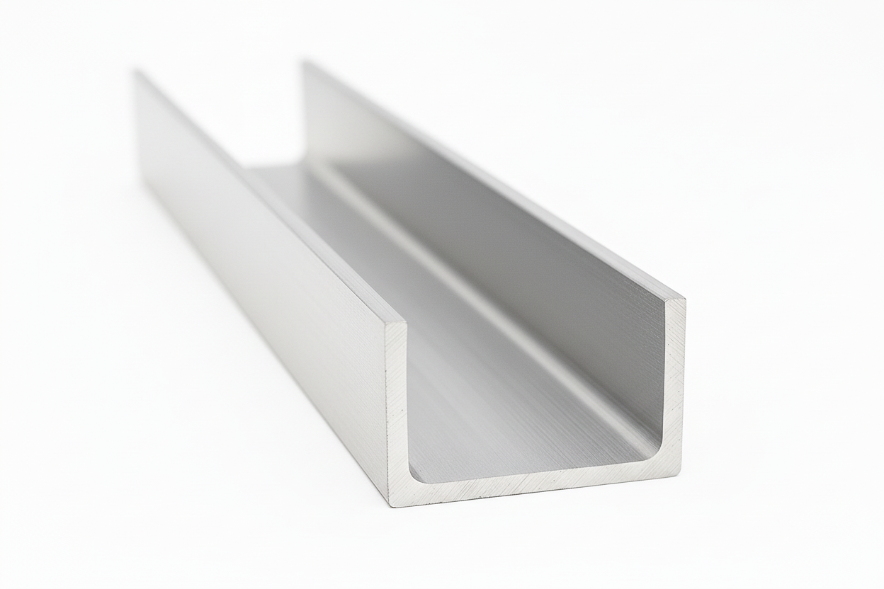 3" x 2.25" x .25" Aluminum Channel 6061 - Metal MC Channel - 3” x 2 1/4" x 1/4" Aluminum C-Bar Channel for Welding or Fabrication