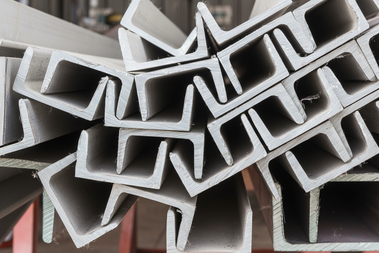 Aluminum channel stack