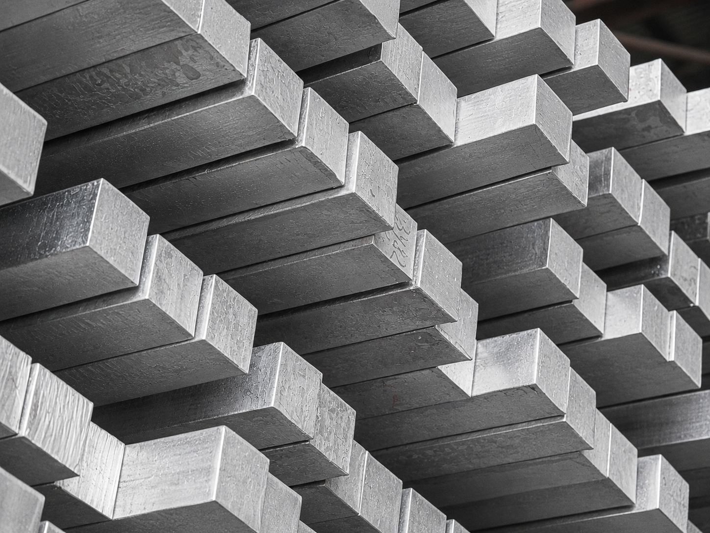 Aluminum square bar