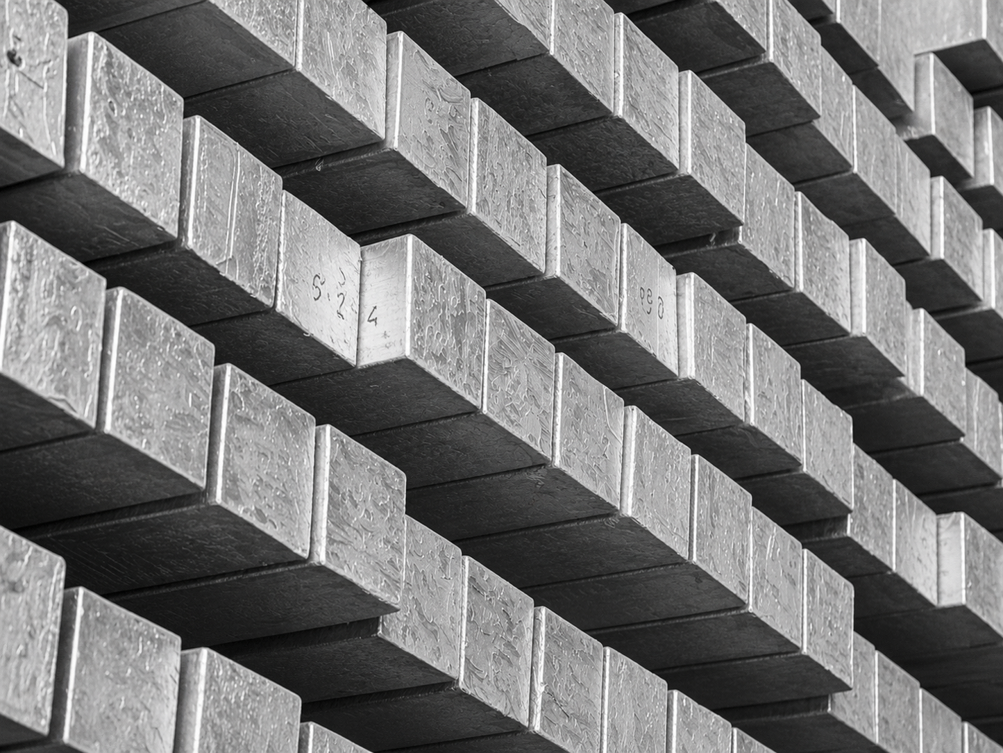 Aluminum square bar