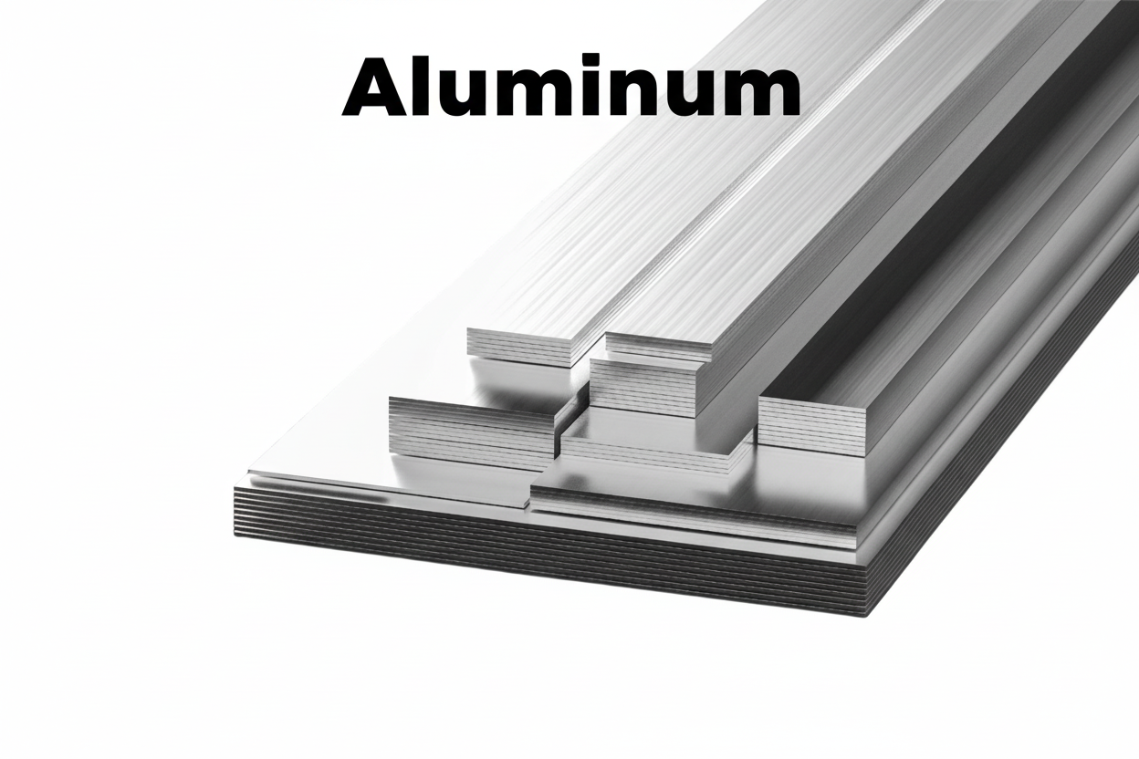 Aluminum strip plate