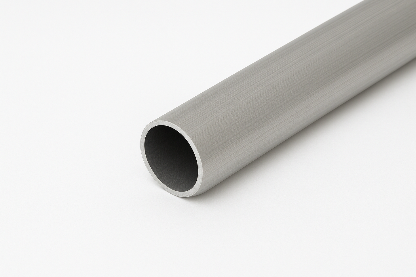 2” Aluminum 6063-T52 Schedule 40 Pipe - Round Hollow Tube - Welding Practice - Hollow Round Bar - Handrail for Fabricators - Ordered by the Inch