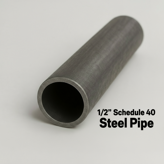 Half inch schedule 40 steel pipe
