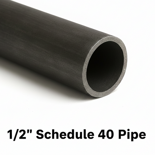 Half inch schedule 40 steel pipe