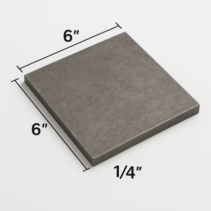 6" x 6" x 1/4" Steel Base Plates - Welding Practice - A36 Hot Rolled Steel Shim Plate