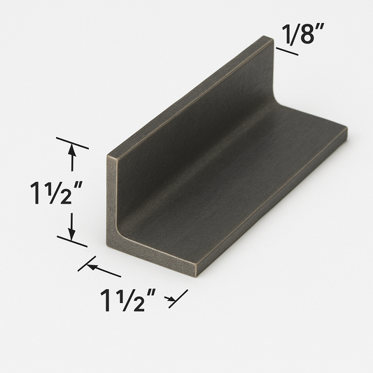 Steel Angle 1 1/2" x 1  1/2" x 1/8"