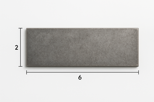 2” x 6” Steel Shim Plate - A36 Hot Rolled Carbon Steel Plates - Welding Test Practice Coupons - Base Plate - 1/8” - 3/16” -  1/4” - 5/16” - 3/8” - 1/2” - 5/8” - Select Thickness